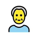 Old Man SVG Icon
